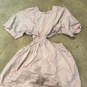 Free people T-shirt dress with slits